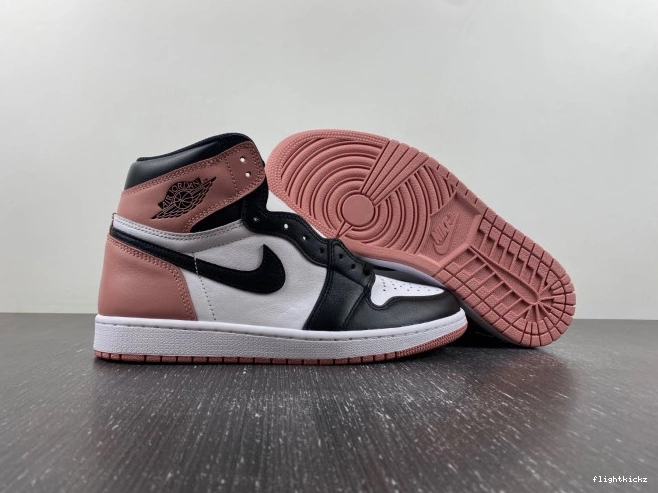 Air Rust 1 Nrg High Og Retro Jordan Pink 861428-101 0725